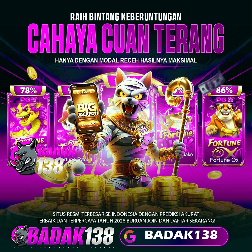BADAK138: Situs Dewa Judi Slot Online Gacor Indonesia Terbaru 2026